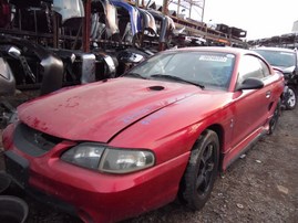 1998 FORD MUSTANG COBRA BURGUNDY CPE 4.6L MT F18021